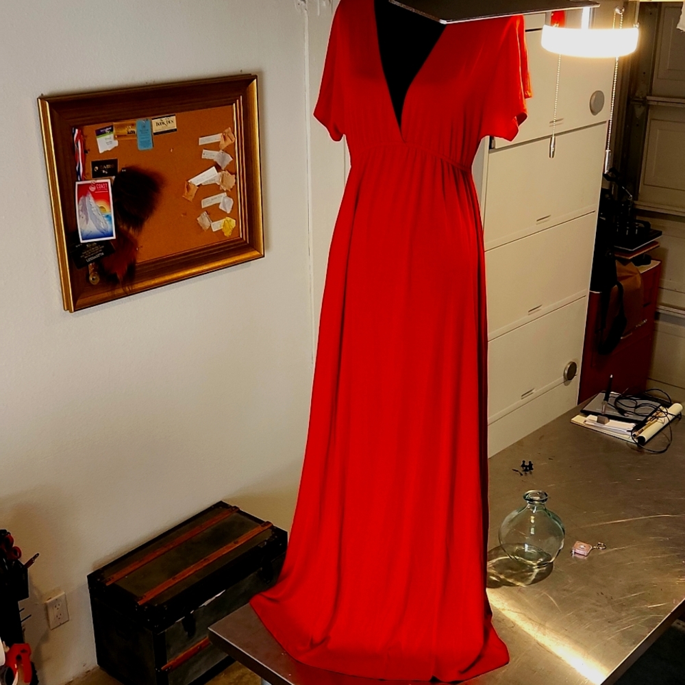 Massimo maxi dress empire waist